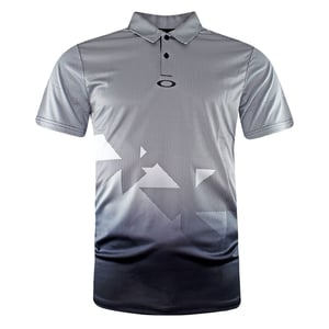Oakley Collared lichtgrijs heren Offset Urban Golf poloshirt 433689 02E