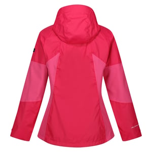 Regatta Womens/Ladies Highton V Stretch Waterproof Jacket (Pink Potion/Flamingo Pink)
