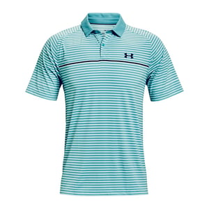 Under Armour Iso-Chill Hollen Heren Blauw/Wit Golf Poloshirt