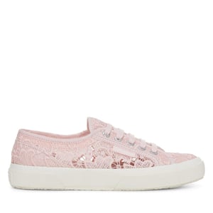 Superga Dames/Dames 2750 Macramé Sportschoenen (Roze Ish/Avorio)