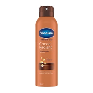 Vaseline Intensive Care Spray Moisturiser Cocoa Radiant 190 ml, 3 Pack