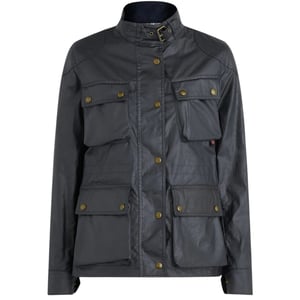 Belstaff Womens Fieldmaster Dark Ink Marinblå tunn jacka
