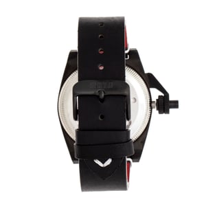 Shield Pascal lederen band heren duikhorloge