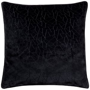 Hoem Malans Cut Velvet Piped Feather Rich Cushion