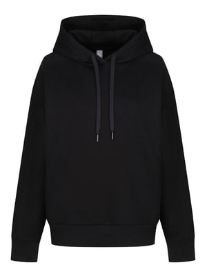 Luke 1977 Womens Jumping Workout Oversized Hoodie in Black