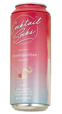 Cocktailstrumpor i burk från Luckies of London - Cosmopolitan