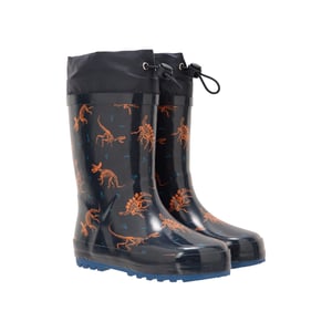 Mountain Warehouse Kinderen/Kinderen Dinosaurus Skelet-Wellington Laarzen (Teal)