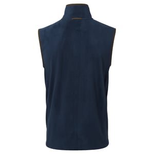 Premier Heren Artisan Fleece Gilet (Marine / Bruin)