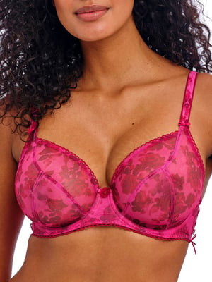 Rose Blossom Plunge Bra
