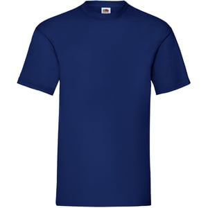 Fruit Of The Loom | Kortärmad t-shirt med rund hals för herrar - marinblå (5-pack)