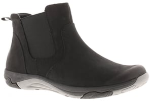 Free Spirit Womens Boots Ankle Preta Leather Slip On black