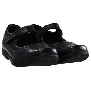 Kickers Keavy Bar Mary Jane Barn Svarta Skor