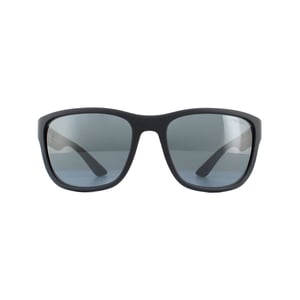 Prada Sport Sunglasses PS01US UFK5L0 Grey Rubber Dark Grey Mirror