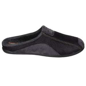 Cotswold Heren Westwell Slip On Mule Slippers (Zwart)