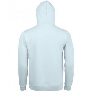 SOLS Unisex Volwassenen Spencer Hooded Sweatshirt (Romig Blauw)