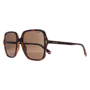 Polaroid Square Womens Havana Bronze Polarized PLD 6219/S