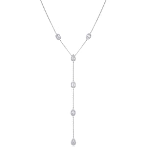 Gena.paris 'Gabriella' Dames 925 Sterling Zilveren Ketting - Zilver GC1580-W