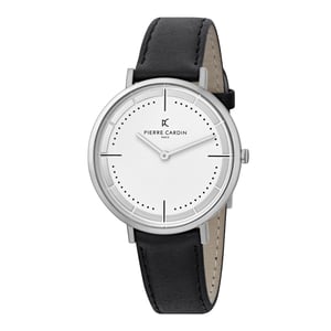 Pierre Cardin Belleville Park herenhorloge Zwart CBV.1025