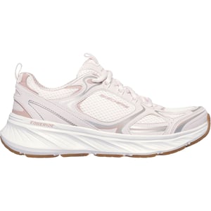 Skechers Edgeride Silver Eclipse Synthetic Dam Rosa Träningsskor