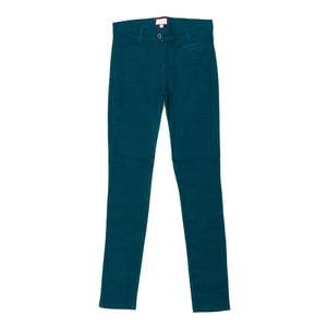 Lange broek met verstelbare elastische tailleband 17I13604 meisje