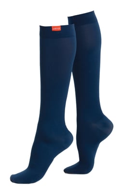 VIM&VIGR - Graduated Compression Unisex Socks 15-20 mmhg with Moisture Wicking Nylon - Navy