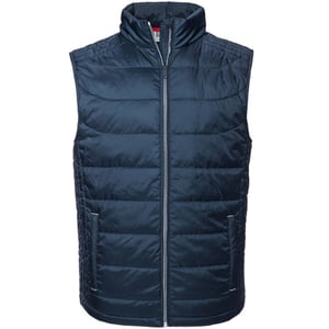 Russell Mens Nano Padded Bodywarmer (French Navy)