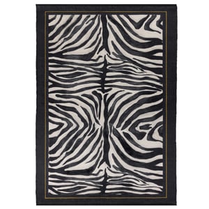 Paoletti Leopardis Zebra Printed Indoor/Outdoor Rug