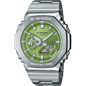 Casio G-shock Men's Silver Watch GM-2110D-3AER