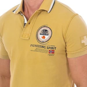Gandy short sleeve polo with lapel collar NP0A4G2J man