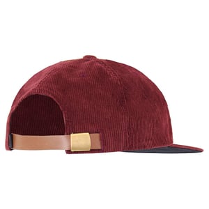 Supra Vinröd Grafisk Logo Flat Brim Discord Keps C3092 554