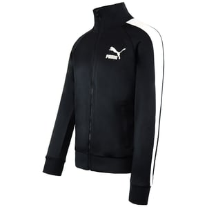 Puma Iconic T7 Träningsjacka, svart, för herrar