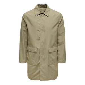 Only & Sons Mens Long Coat Lightweight
