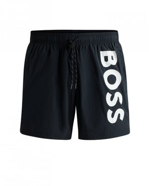 BOSS Orange Octopus Mens Swim Shorts NOS