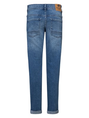 Petrol Industries - Jongens Turner Regular Tapered Fit Jeans Sequim - Blauw