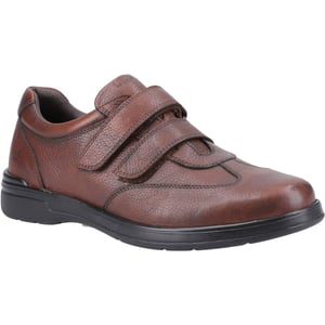 Hush Puppies Magnus Leer Heren Bruin Loafers