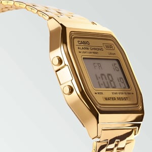 Casio Casio Collection Vintage Unisex's Gold Watch A158WEGV-9AEF