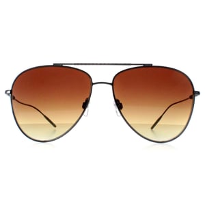 Ted Baker Aviator Mens Gunmetal Brown Gradient TB1625 Sutton
