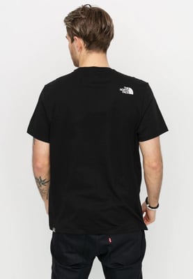 The North Face Heren SS Simple Dome T Shirt Zwart
