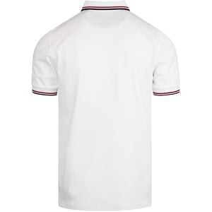 Fred Perry M3600 Twin Tipped Polo Shirt In White