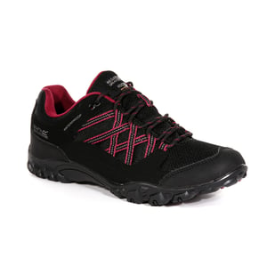Regatta Vrouwen/dames Edgepoint III Wandelschoenen (Zwart/Beaujolais)
