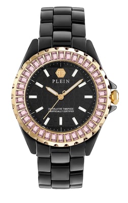Philipp Plein Plein Heaven Dames Zwarte Horloge PWPPA0324