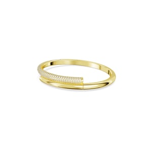 Swarovski 'Dextera' Vrouwen Gouden Geplateerde Metalen Armband - Goud 5674979