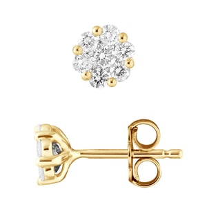 DIADEMA - Örhängen - Prestige Jewelery - Diamanter - Gult guld