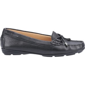 Hush Puppies Womens/Ladies Maggie Slip On Moccasin (Black)