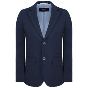 Hackett Londen Stretch Piqué Marine Blazer Kinderen
