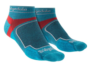 Bridgedale - Mens Running Ultralight Sport Low Socks - Blue