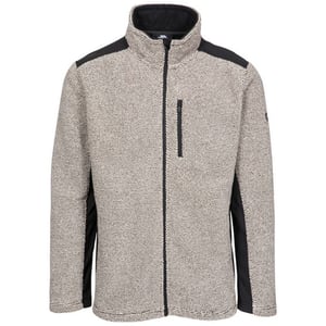 Trespass Heren Farantino Fleece Jacket (Truffel Bruine streep)