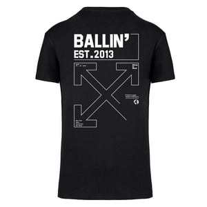 Ballin Est. 2013 Tee SS Backprint Cross Skjorta Svart