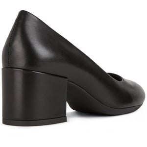 Geox D ELEANA A Leather Bovine Full Grain Women's Black Heels