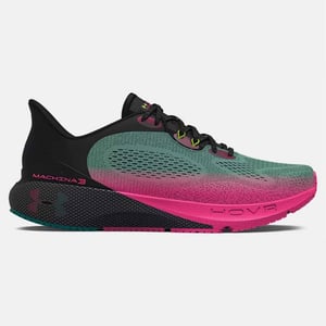 Under Armour Machina 3 Daylight Mens Black/Pink Running Trainers